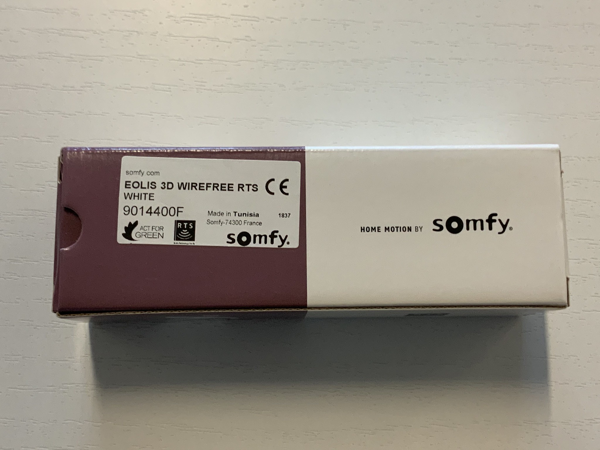 Somfy Eolis 3D Wirefree RTS 01